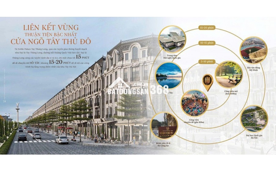 NOBLE PALACE HOÀNG QUỐC VIỆT KÉO DÀI SIÊU ƯU ĐÃI THÁNG NGÂU – MUA NHÀ TẶNG 280 TRIỆU